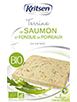 Terrine BIO saumon 
et fondue de poireaux